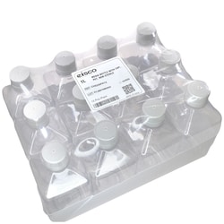 Eisco Labs Square PET Media Bottles with Leakproof HDPE Caps 1000 mL | Buy Online | Eisco Labs | Fisher Scientific