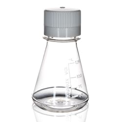 Eisco Labs&nbsp;Sterile Non-Vented PETG Erlenmeyer Flask with Flat Bottom
