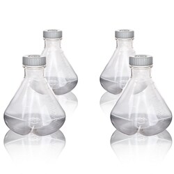 Eisco Labs Sterile Vented PETG Erlenmeyer Flasks with Baffled Bottom 3000 mL | Buy Online | Eisco Labs | Fisher Scientific