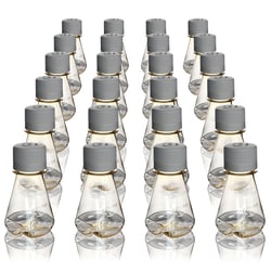 Eisco Labs&nbsp;Sterile Vented Polycarbonate Erlenmeyer Flasks with Baffled Bottom
