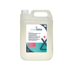 CHEMGENE MedLab Multi-Surface Disinfectant - Packaging in German, French, Dutch, Portuguese