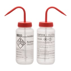 Eisco Performance Plastic Chemical Wash Bottles with 1 Color Label 500 mL | Buy Online | Eisco&trade; | Fisher Scientific