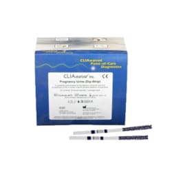 Cliawaived Inc CLIAwaived, Inc. Pregnancy Urine Dip-Strips