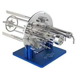 Chemglass Life Sciences Head-Plate Assembly Stand ONLY, for Bioreactors,