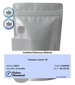 Nitrate de potassium 1 M, Fisher Chemical 500 mL | Buy Online | Fisher Chemical | Fisher Scientific