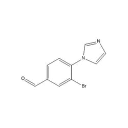 Chemscene AbaChemscene,3-Bromo-4-(1H-imidazol-1-,861932-08-3,Formula:C10H7BrN2O,M.