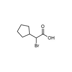 Chemscene ChemScene | 2-Bromo-2-cyclopentylacetic acid | 250MG | CS-0029561