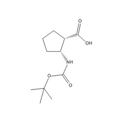 Chemscene ChemScene | (1S,2R)-2-((tert-Butoxycarbonyl)amino)cyclopentanecarboxylic