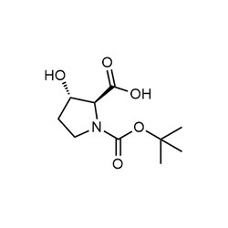 Chemscene&nbsp;ChemScene | (2S,3S)-1-(tert-Butoxycarbonyl)-3-hydroxypyrrolidine-2-carboxylic acid | 250MG | CS-0041827 | 0.98 | 187039-57-2| MFCD04974546 |  231.25