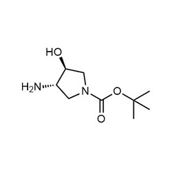 Chemscene&nbsp;ChemScene | 1-Boc-(3S,4S)-3-amino-4-hydroxypyrrolidine | 1G | CS-0043214 | 0.97 | 190792-74-6| MFCD11111139 |  202.25