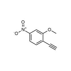 Chemscene&nbsp;ChemScene | 1-Ethynyl-2-methoxy-4-nitrobenzene | 250MG | CS-0043699 | 0.98 | 1135283-10-1| MFCD11840985 |  177.16