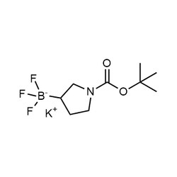 Chemscene&nbsp;ChemScene | Potassium {1-[(tert-butoxy)carbonyl]pyrrolidin-3-yl}trifluoroboranuide | 250MG | CS-0048750 | 0.97 | 1430219-72-9| MFCD18712081 |  277.13