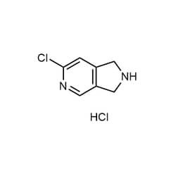 Chemscene 6-Chloro-1H 2H 3H-pyrrolo[3 4-c]pyridine hydrochloride 250mg,