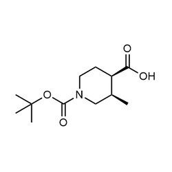 Chemscene ChemScene | cis-1-[(tert-Butoxy)carbonyl]-3-methylpiperidine-4-carboxylic