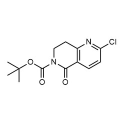 Chemscene ChemScene | tert-Butyl 2-chloro-5-oxo-5,6,7,8-tetrahydro-1,6-naphthyridine-6-carboxylate