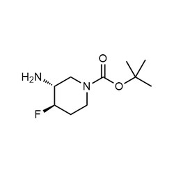 Chemscene (3R 4R)-tert-Butyl 3-amino-4-fluoropiperidine-1-carboxylate 250mg,