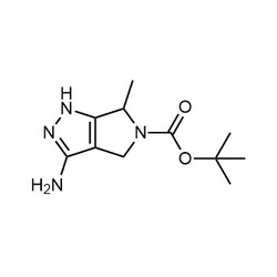Chemscene&nbsp;ChemScene | tert-Butyl 3-amino-6-methyl-4,6-dihydropyrrolo[3,4-c]pyrazole-5(1H)-carboxylate | 250MG | CS-0058844 | 0.96 | 1196155-05-1| MFCD10566541 |  238.29