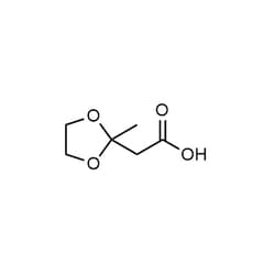 Chemscene&nbsp;ChemScene | 2-(2-Methyl-1,3-dioxolan-2-yl)acetic acid | 250MG | CS-0060072 | 0.97 | 5735-97-7| MFCD05625817 |  146.14