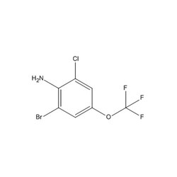 Chemscene ChemScene | 2-Bromo-6-chloro-4-(trifluoromethoxy)aniline | 1G