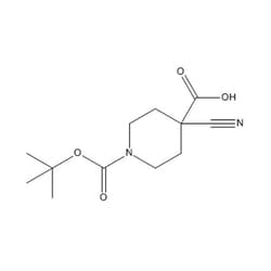 Chemscene ChemScene | 1-(tert-Butoxycarbonyl)-4-cyanopiperidine-4-carboxylic