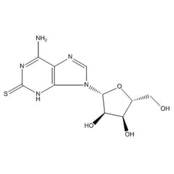 Chemscene ChemScene | 6-Amino-9-((2R,3R,4S,5R)-3,4-dihydroxy-5-(hydroxymethyl)tetrahydrofuran-2-yl)-3,9-dihydro-2H-purine-2-thione
