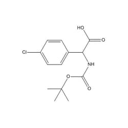 Chemscene ChemScene | 2-((tert-Butoxycarbonyl)amino)-2-(4-chlorophenyl)acetic