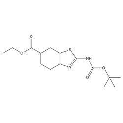 Chemscene ChemScene | Ethyl 2-((tert-butoxycarbonyl)amino)-4,5,6,7-tetrahydrobenzo[d]thiazole-6-carboxylate