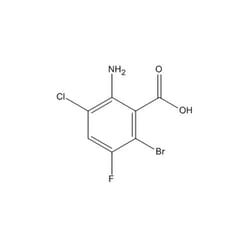 Chemscene ChemScene | 2-Amino-6-bromo-3-chloro-5-fluorobenzoic acid | 250MG