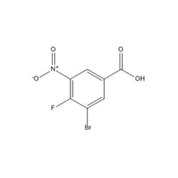 Chemscene ChemScene | 3-Bromo-4-fluoro-5-nitrobenzoic acid | 1G | CS-0098691