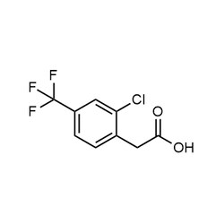 Chemscene&nbsp;ChemScene | 2-(2-Chloro-4-(trifluoromethyl)phenyl)acetic acid | 5G | CS-0100012 | 0.98 | 601513-26-2| MFCD13194288 |  238.59