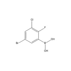 Chemscene ChemScene | (5-Bromo-3-chloro-2-fluorophenyl)boronic acid | 5G