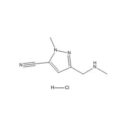 Chemscene ChemScene | 1-Methyl-3-((methylamino)methyl)-1H-pyrazole-5-carbonitrile