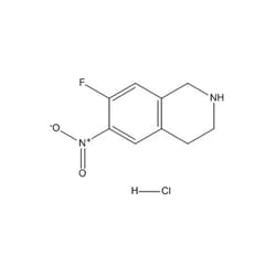 Chemscene ChemScene | 7-Fluoro-6-nitro-1,2,3,4-tetrahydroisoquinoline hydrochloride