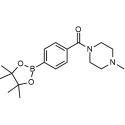 Chemscene ChemScene | (4-Methylpiperazin-1-yl)(4-(4,4,5,5-tetramethyl-1,3,2-dioxaborolan-2-yl)phenyl)methanone