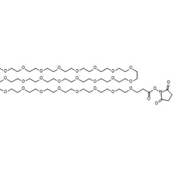 Chemscene&nbsp;ChemScene | m-PEG24-NHS ester | 250MG | CS-0114287 | 0.98 | 2395839-96-8| MFCD11041155 |  1214.39