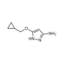 Chemscene ChemScene | 5-(Cyclopropylmethoxy)-1H-pyrazol-3-amine | 250MG | CS-0119828 | 0.98 | 852443-66-4| MFCD20724093 |  153.19