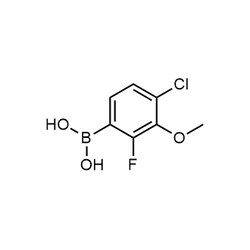 Chemscene ChemScene | (4-Chloro-2-fluoro-3-methoxyphenyl)boronic acid |