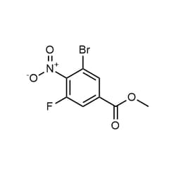 Chemscene ChemScene | Methyl 3-bromo-5-fluoro-4-nitrobenzoate | 250MG |