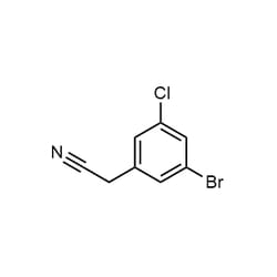 Chemscene&nbsp;ChemScene | 2-(3-Bromo-5-chlorophenyl)acetonitrile | 1G | CS-0139682 | 0.98 | 1056454-88-6| MFCD13195464 |  230.49