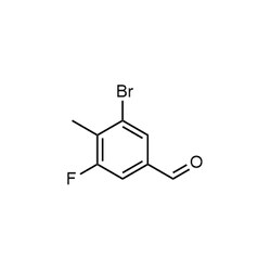 Chemscene ChemScene | 3-Bromo-5-fluoro-4-methylbenzaldehyde | 250MG | CS-0147288