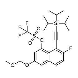 Chemscene ChemScene | 7-Fluoro-3-(methoxymethoxy)-8-((triisopropylsilyl)ethynyl)naphthalen-1-yl