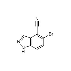 Chemscene ChemScene | 5-Bromo-1H-indazole-4-carbonitrile | 250MG | CS-0163674 | 0.98 | 1459253-64-5| MFCD28662011 |  222.04
