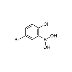 Chemscene ChemScene | (5-Bromo-2-chlorophenyl)boronic acid | 250MG | CS-0175198 | 0.98 | 774608-50-3| MFCD12026740 |  235.27