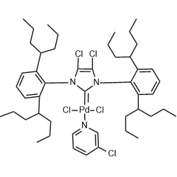 Chemscene ChemScene | (SP-4-1)-[1,3-Bis[2,6-bis(1-propylbutyl)phenyl]-4,5-dichloro-1,3-dihydro-2H-imidazol-2-ylidene]dichloro(3-chloropyridine-κN)-Palladium