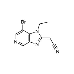 Chemscene ChemScene | 2-(7-Bromo-1-ethyl-1H-imidazo[4,5-c]pyridin-2-yl)acetonitrile