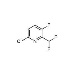 Chemscene ChemScene | 6-Chloro-2-(difluoromethyl)-3-fluoropyridine | 250MG