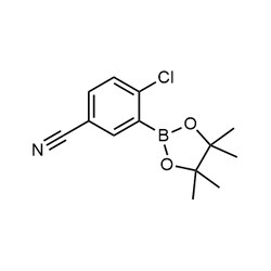 Chemscene ChemScene | 2-Chloro-5-cyanophenyl boronic acid pinacol ester