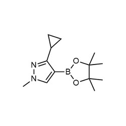 Chemscene ChemScene | 3-Cyclopropyl-1-methyl-4-(tetramethyl-1,3,2-dioxaborolan-2-yl)-1h-pyrazole