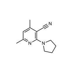 Chemscene&nbsp;ChemScene | 4,6-Dimethyl-2-(pyrrolidin-1-yl)pyridine-3-carbonitrile | 1G | CS-0250599 | 0.97 | 693254-24-9| MFCD04209734 |  201.27