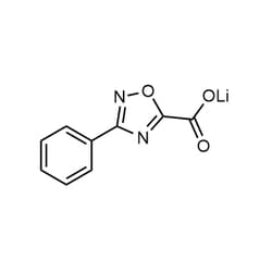 Chemscene ChemScene | Lithium 3-phenyl-1,2,4-oxadiazole-5-carboxylate | 250MG | CS-0377835 | 0.98 | 1864062-88-3| MFCD29034260 |  196.091